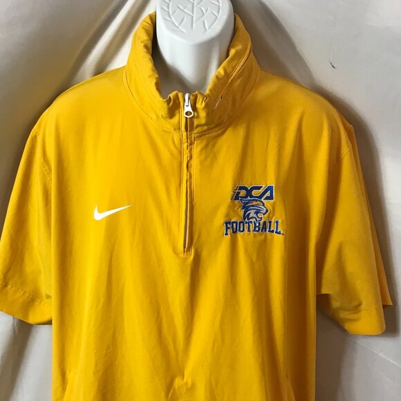 Nike Donelson Christian Academy DCA Wildcats Sport Coach Sideline Shirt Jacket - Picture 2 of 7